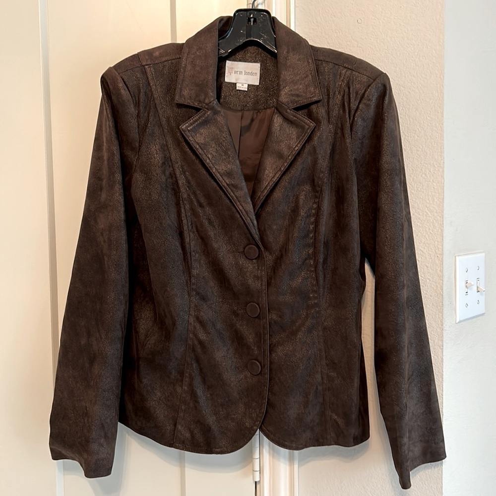 Lightweight Suede-like Jacket. SUPER FAST SHIPPING